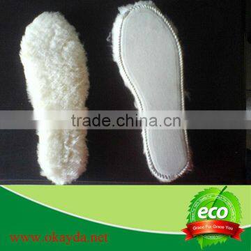 100% sheepskin shoe insole