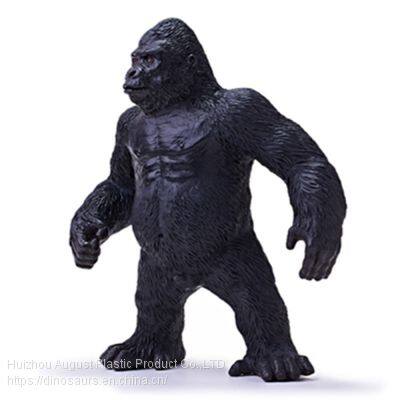 Lifelike Animal Model PVC Standing Gorillas Ape Statue King Kong Toy Orangutan Action Figure