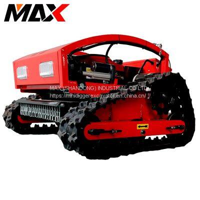 Robotic Lawn Mower Remote Grass Cutter Mowing Machine