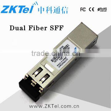 SFF2*5 1.25Gbps Dual fiber 1550nm SM SC Transceiver 80Km CT Optical Module