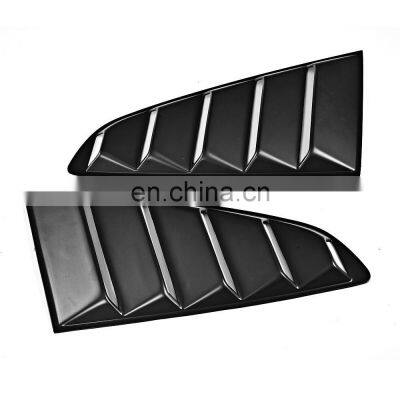 FRP Side Window Scoop Louver Shield for Ford Mustang Coupe Convertible 2015-2017