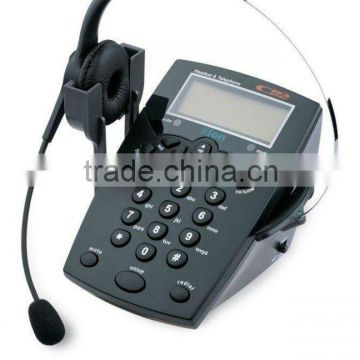 corded CID headphone for call center