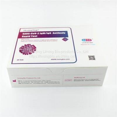 Быстрый тест на антитела IgM/IgG к SARS-CoV-2 (Сертификат CE)