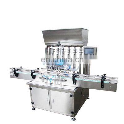 Automatic filling machine for viscous gel cream paste with 2, 4, 6 filling heads production line