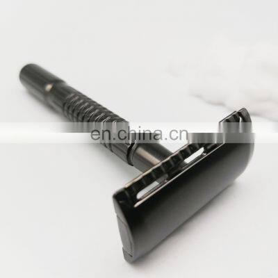 Good Quality Brass Handle With Razor Holder&stand Classic Safety Razor photo-5