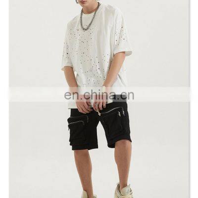 Clothing Factory Custom Customized Design Best Colorful Printed 100% Cotton Men Oversized T-shirt photo-3