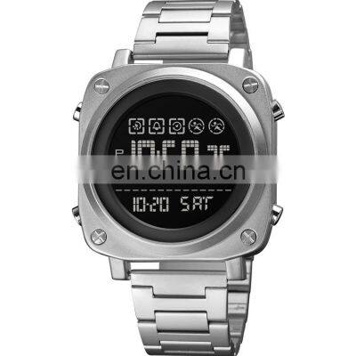 Luxury Digital Wrist Watches Skmei Watch Manufacturer 1726 Waterproof Men Sport Watches Brand Stainless Steel Relojes Hombre photo-3