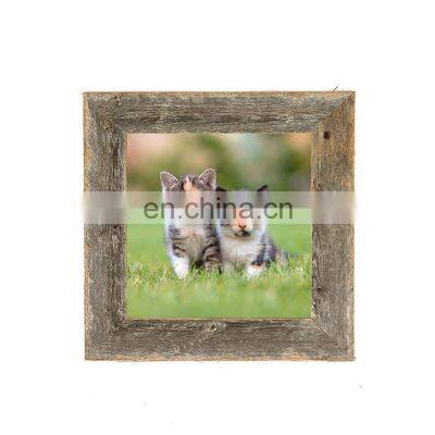 Wholesale custom hand crafted picture photo frame wood accept custom order