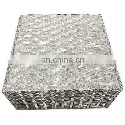 Black PVC fills packing Cooling Tower PVC Film fills Media for water cooling systems