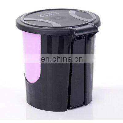 Цветные уникальные пластиковые мусорные баки оптом. Маленькие подвесные мусорные баки для офиса. Пластиковые мусорные баки photo-5