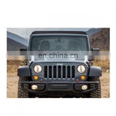 front bumper for Jeep Wrangler JK 10th Anniversary r, black powder-coated