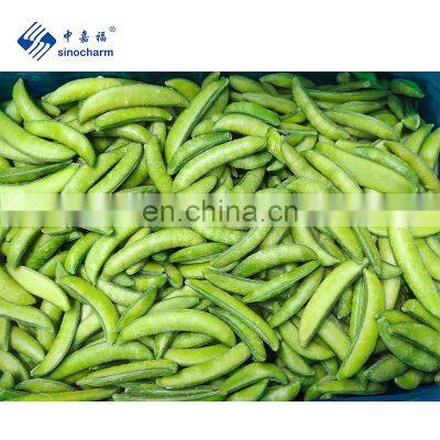 Sinocharm BRC Approved New Season Sweet IQF Frozen Sugar Snap Peas