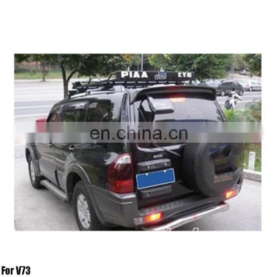 ABS Primer Painted Back Roof Spoiler For V73 Rear spoiler with light