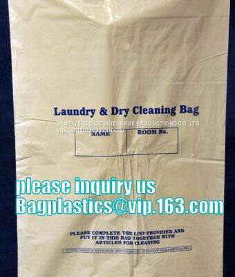 Dry Cleaning Plastic Non-woven Garment Bags Dust Cover for Clothes Storage,Clear Vinyl Showerproof PEVA Plastic Garment photo-2