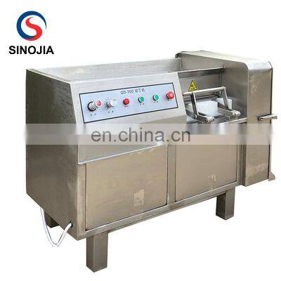 Industrial Use Meat Dicer Machine Restaurant / Frozen Meat Dicing Cube Cutter Machine
