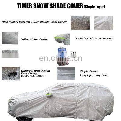 HFTM OEM Factory Hot Sale Plastic Waterproof Dust Resistant Material Car Shade Covers for NISSAN Qashqai Black Color Universal