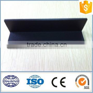 Black Anodized Aluminum Angle Profile