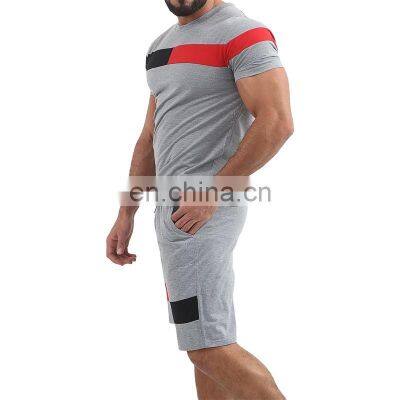 Men Casual Tracksuit Summer Outfits T-Shirts and Shorts Running Jogging Sports Suit Set photo-5