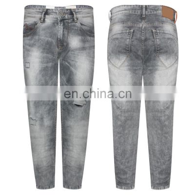 Factory Wholesale Plus Size Skinny Stretch Denim Jeans For Men / New Arrivals Fashionable Men Denim Jeans