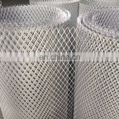 Stainless steel expanded metal mesh for barbecue grill