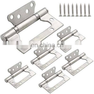 Hardware manufacturer heavy duty frameless stainless steel framed concealed glass shower door hinge