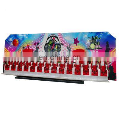 Amusement Park Rides 12 Seats Kids Outdoor Park Miami Rides Crazy Seats