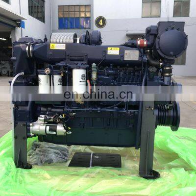 Brand New 6 Cylinder 220kw 1500rpm 300hp Marine Diesel Engine Weichai WD12C300-15 photo-2