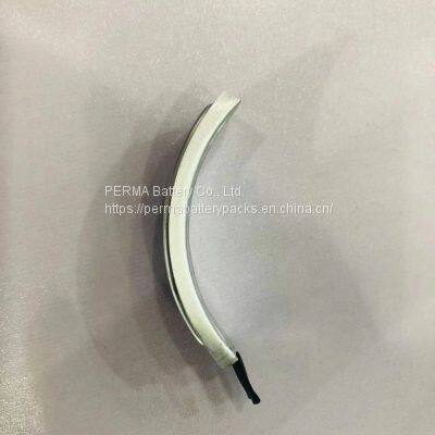 Ultra Narrow Small Curved Rechargeable Lithium Polymer Battery Customized for Smart Wireless Technology photo-3