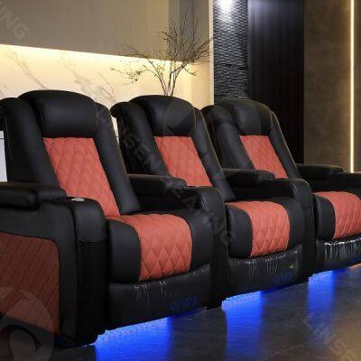 3 Seat Theater Recliner With Power Headreset LS-856CB photo-4