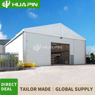 Chinese manufacturers supply industrial tents, temporary movable storage tents, outdoor aluminum alloy warehouse tents