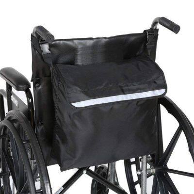Wheelchair Backpack Bag with Cup Holder Travel Messenger Backpack Insulated Compartment Wheelchair Backpack