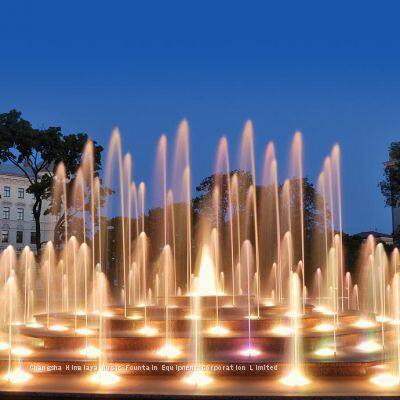 Dry Floor Fountain for Interactive Water Features