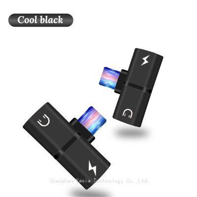 2-in-1 Audio Adapter AUX Cable for 15 16pro USB-C Fast Charging With Earphones New Condition PC Material photo-3