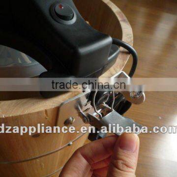 4QT ORIGINAL WOODEN BUCKET ICE CREAM MAKER photo-3
