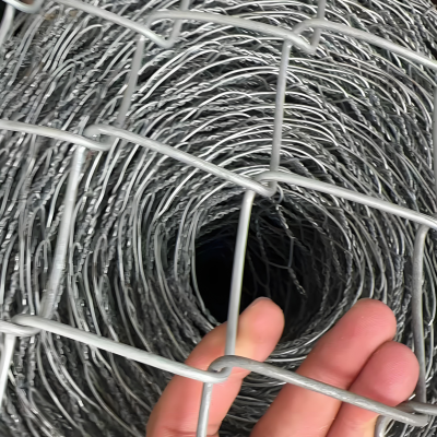 Kettengitterzaun mit 50 mm Maschenweite für die Tierhaltung und landwirtschaftliche Nutzung