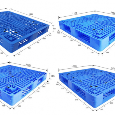 Nestable Plastic Pallets With 1200x800mm Standard Size for Logistics photo-2