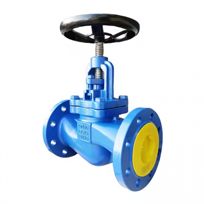 ANSI DIN Bellow Sealed Globe Valve WCB Ductile & Cast Iron Stainless Steel High Temp Pressure Zero Leakage Prevention photo-2