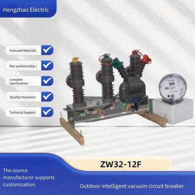 10kv high-voltage vacuum circuit breaker zw32-12f/630 outdoor intelligent watchdog pole-mounted sectionalizing switch