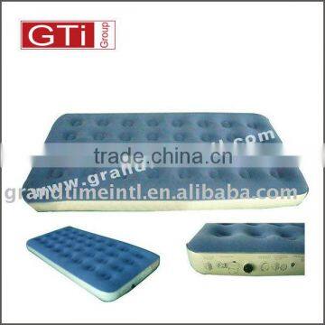 Green inflatable mattress