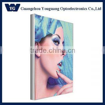 80mm thick Tension Fabric Display, Frameless Advertising Fabric Light Box