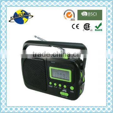 AM FM Portable Radio With Digital Read Out