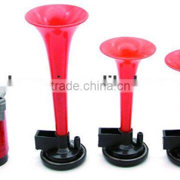 3x Trumpet Electronic Red Air Horn Compose Car Truck Boat motorcycle horn 12V HT-203