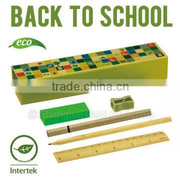 Eco friendly stationery Pencil box set