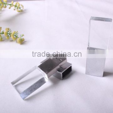 crystal glass usb flash drive 2.0