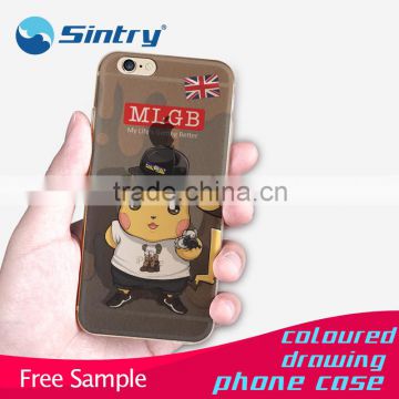 0.3mm silicone case 3d silicone phone case electroplating tpu case universal silicone phone case cartoon case for xperia