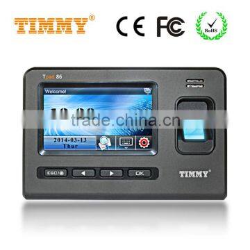 TIMMY WAN TCP/IP touch screen fingerprint time attendance and access control (Tpad86)                        
                                                Quality Choice