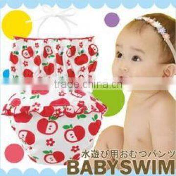 cute and high quality inflatable swim suit for girl children bikini kids bathing suit Japanese wholsale baby products from japan