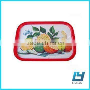 Serving tin tray