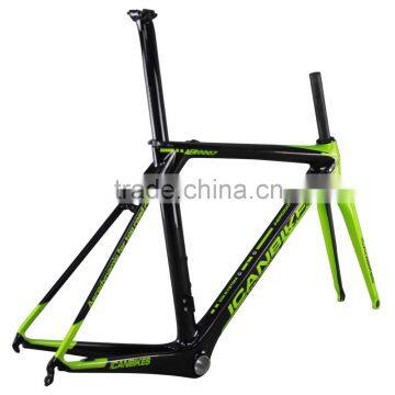 2016 carbon bicycle frame ican aerodynamic road bike frames di2 BB86 compatiable AERO007