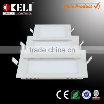 factory sale diffused recessed super slim smd office led flat panel lighting